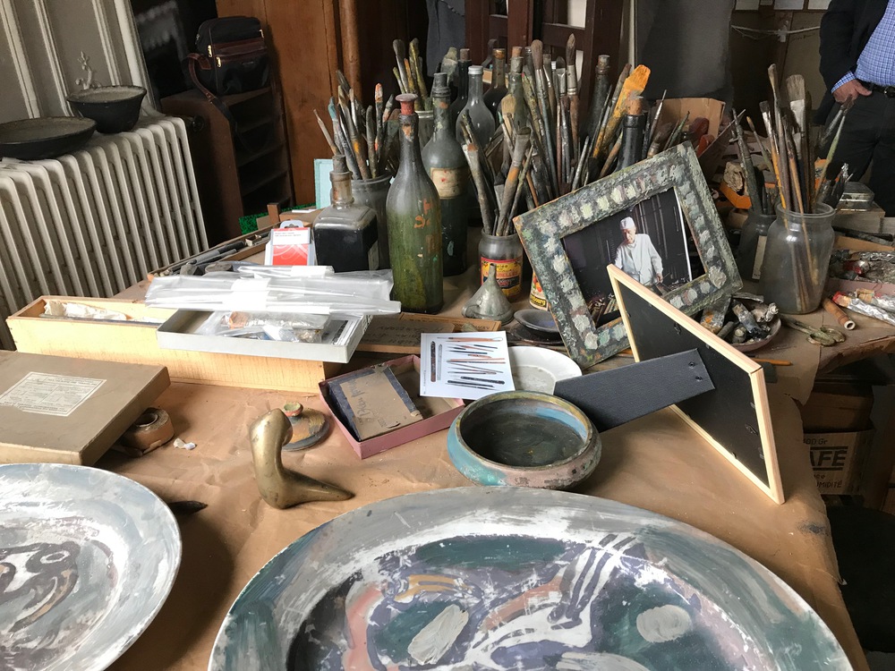 Rouault's studio!